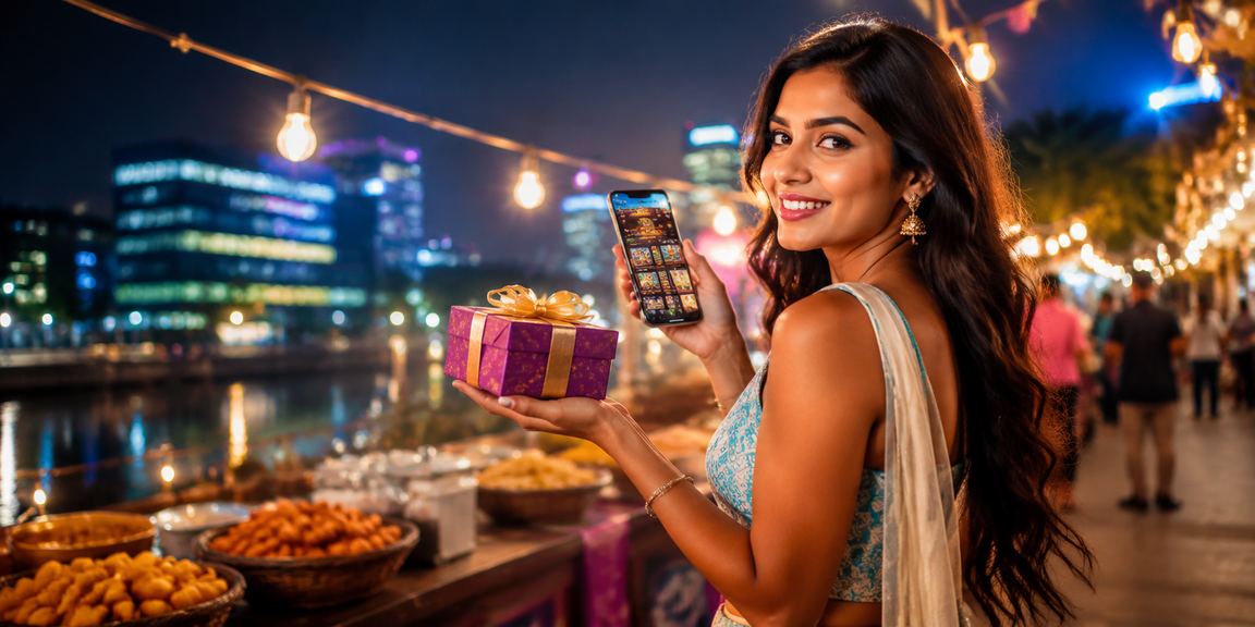 Indian player enjoying Rummy game and registration bonus